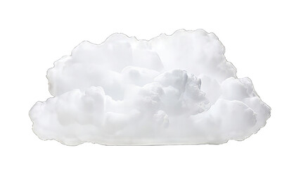 Clouds isolated on white png transparent background