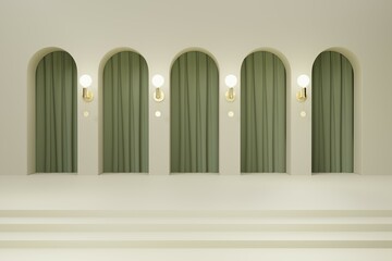 Luxury podium for product presentation 3D model