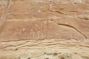 The Petroglyph Trail of Mesa Verde National Park, Colorado