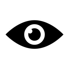 Eye icon vector symbol for graphic design, logo, web site, social media, mobile app, ui illustration