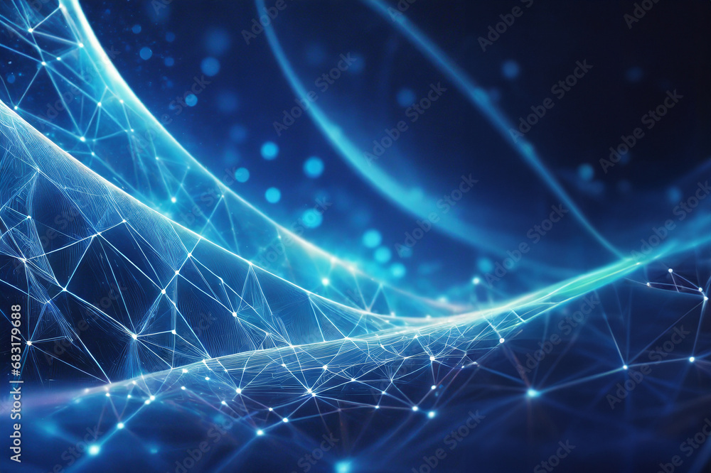 Poster technology background abstract. computer generated abstract background