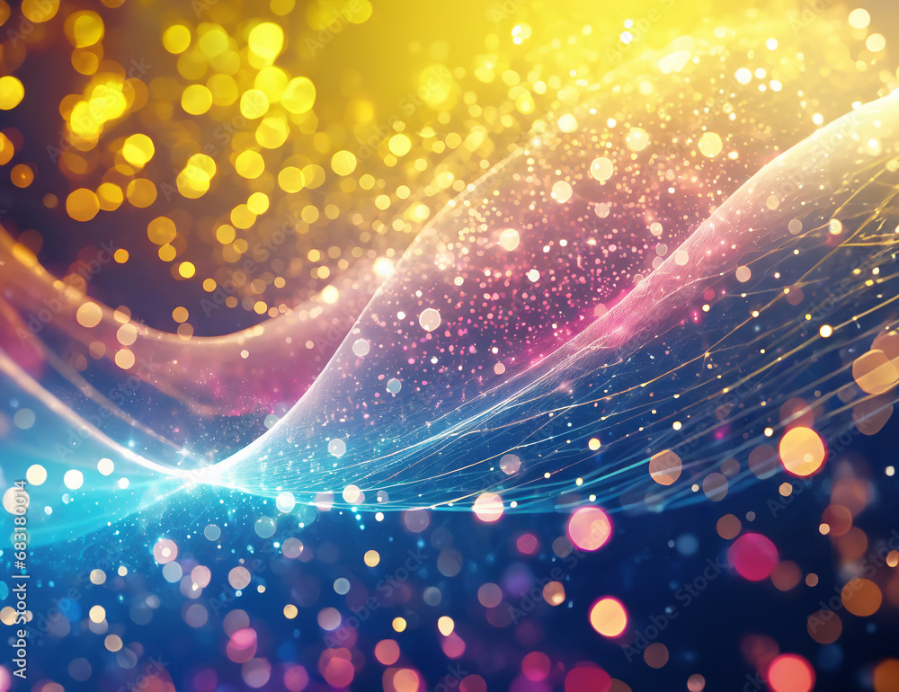 Poster technology background abstract. computer generated abstract background