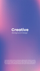 Graphic creative background design template