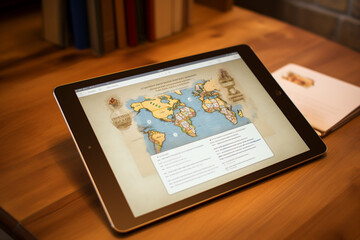 Digital Learning- Interactive Educational Content on Tablets