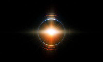Obraz premium Light flare, Light effect