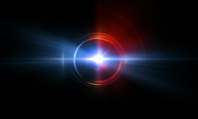 Light flare, Light effect