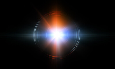 Light flare, Light effect