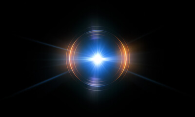 Obraz premium Light flare, Light effect
