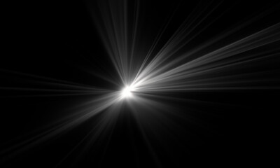 Light flare, Glowing light explodes. Light effect. - obrazy, fototapety, plakaty