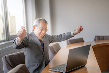 成功したビジネスマン