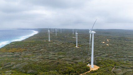 Albany windfarm in Western Australia