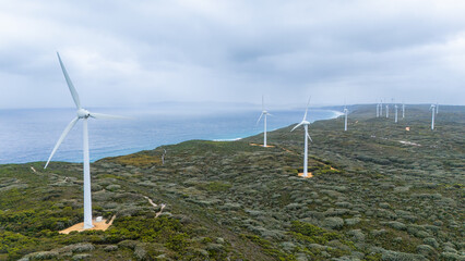 Albany wind farm in Western Australia