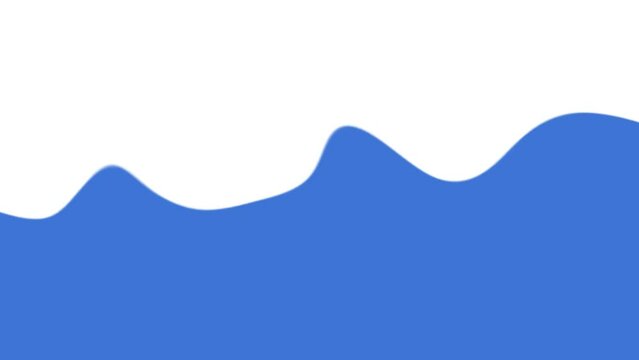 Simple Water wave looping animation. ocean Blue water wave background. k1_