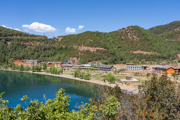 Plateau Fault Subsided Lakes in China