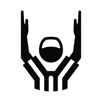 Referee, touchdown icon