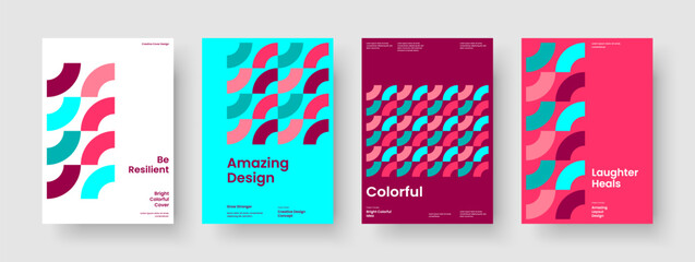 Fototapeta premium Creative Banner Template. Geometric Brochure Layout. Abstract Flyer Design. Background. Poster. Book Cover. Report. Business Presentation. Pamphlet. Catalog. Portfolio. Handbill. Advertising