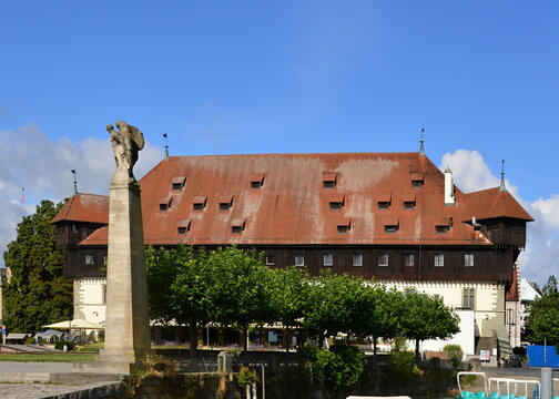 Historical Building at the Port in the Town Konstanz, Baden - W&uuml;rttemberg
