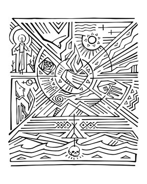 Nature and religious symbols