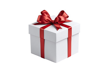 Gift box isolated on white background