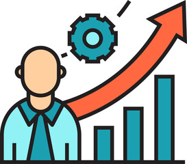 Increasing Employee Performance Icon
