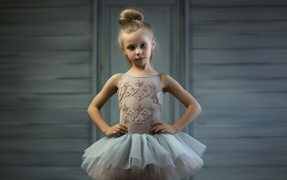 Sweet Ballet Pose by Girl