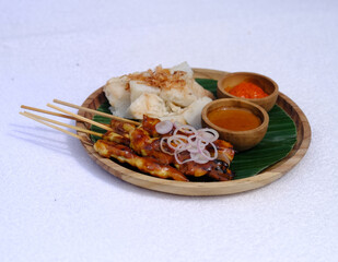 chicken satay minimalist