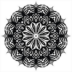 Beautiful decoration ornament mandala design
