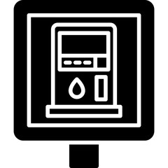 Petrol Station Icon