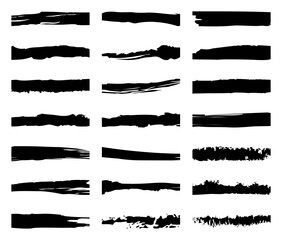 hand scribbled lines in black