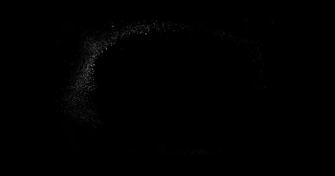 Beautiful window freezing animation from top to bottom, timelapse frost forming transition, natural crystal icing, isolated on black background with black and white luminance matte, alpha channel