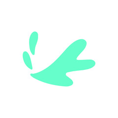 set vector elements splash vector