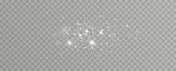 Glow light effect. Vector illustration. Christmas flash. dust. Glow light effect. Star burst with sparkles. - obrazy, fototapety, plakaty
