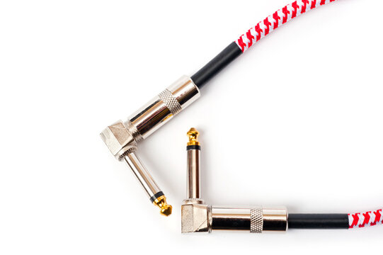 Jack cord for guitar and connection of various musical devices, pedals, amplifier and so on.