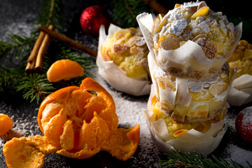 Christmas and New Year muffins