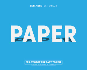 White Paper Text Effect