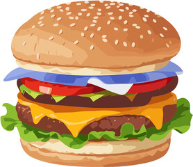 hamburger, Generative AI