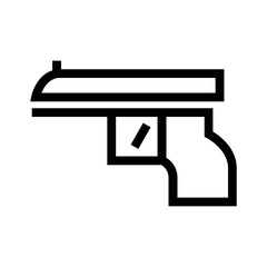 Gun Icon Illustration