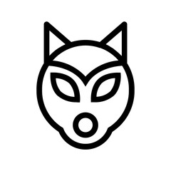 Wolf Icon Illustration