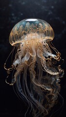 jellyfish in the water