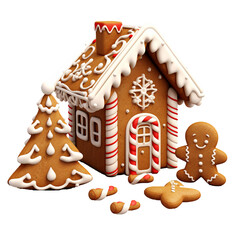 Christmas gingerbread house 05