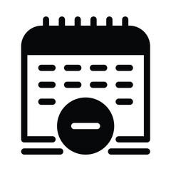 calendar action icon