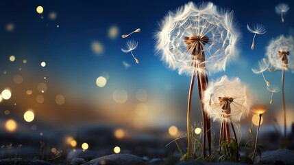 Mommy Dandelions, HD, Background Wallpaper, Desktop Wallpaper