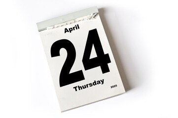 24 . April 2025