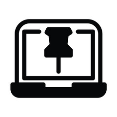 Laptop actions icons