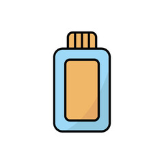 Baby Powder Icon Vector Design Template
