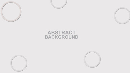 Abstract circle lines on a white background. vector