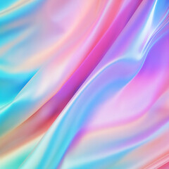 Obraz premium abstract background with waves,iridescent neon background