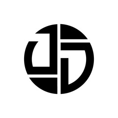 DD letter logo creative design. DD unique design.
