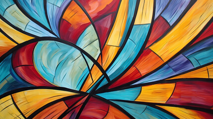 Cellular Abstract Art: Create an abstract masterpiece by zooming in on cellular structures, emphasizing the artistic patterns and colors that emerge