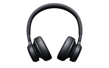 The Sleek Headset Edition Isolated on Transparent Background PNG.